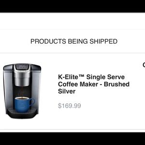 Keurig coffee machine